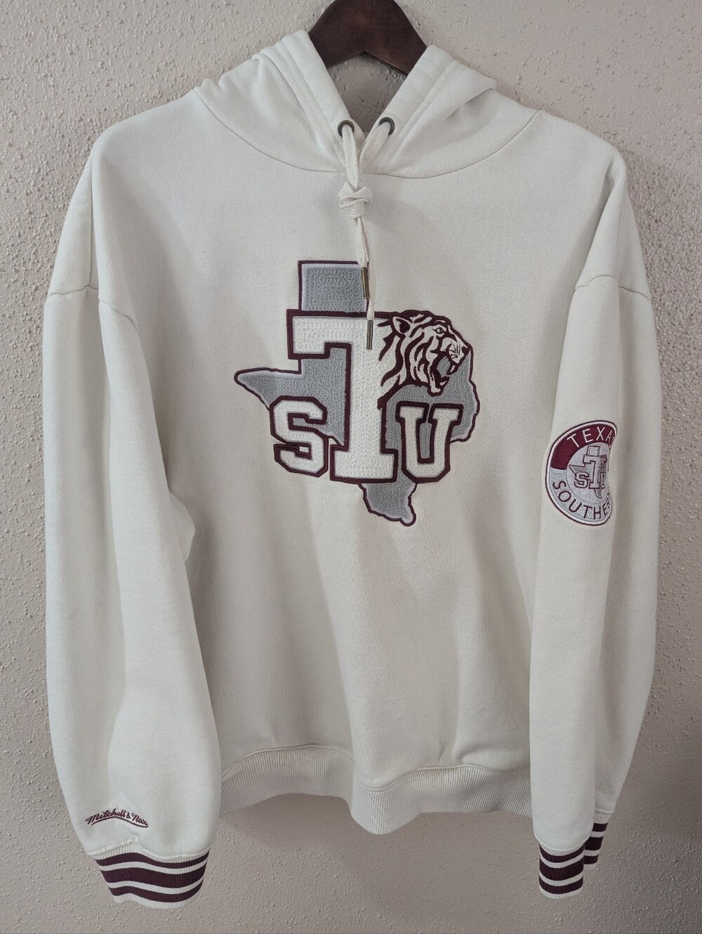 Mitchell And Ness Texas Southern University Hoodie Size XL NCAA